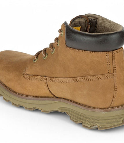 Caterpillar Men's Founder Brown Leather Everyday Ankle Boots