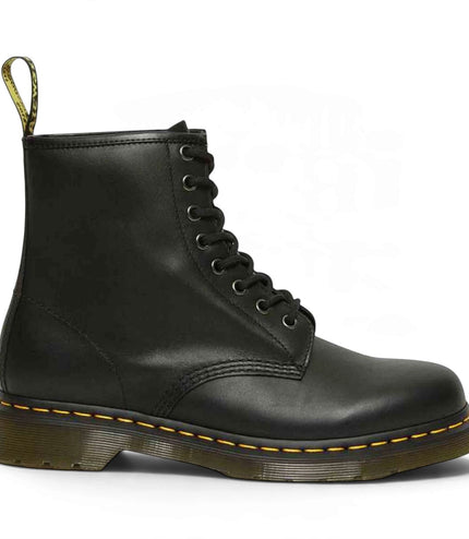 Dr Martens 1460 Black Nappa Leather 8-Eye Combat Boots - 11822002