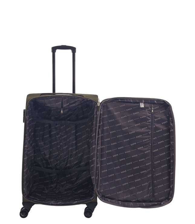 Arundel Medium Soft Shell Suitcase in Khaki
