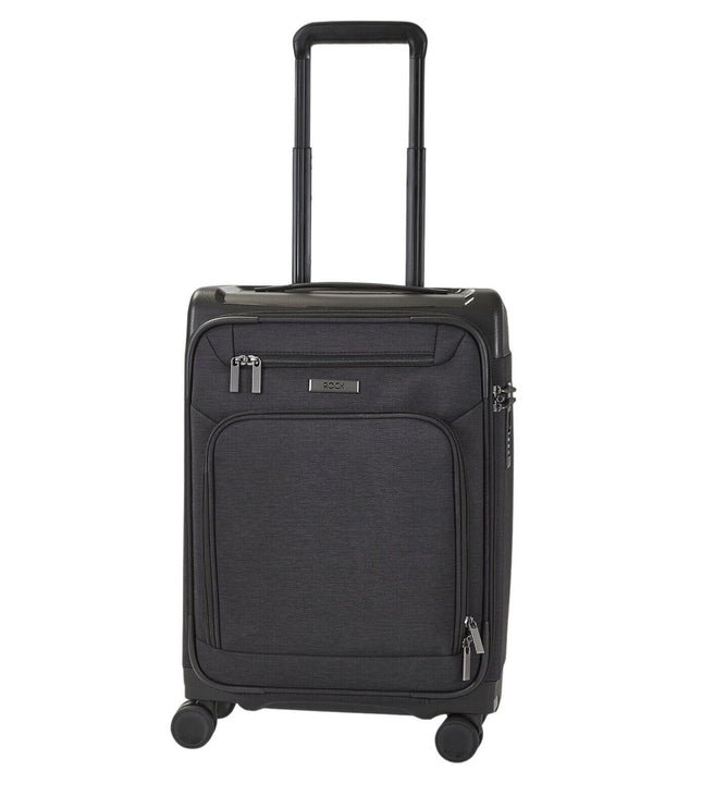 Amesbury Cabin Soft Shell Suitcase in Black