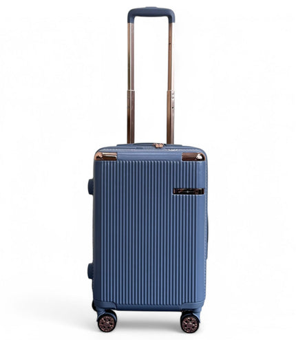 Cowra Cabin Hard Shell Suitcase in Blue