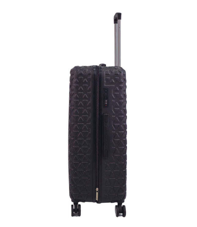 Adlington Large Hard Shell Suitcase in Black