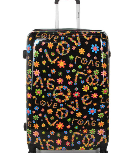 Corbridge Large Hard Shell Suitcase in Love