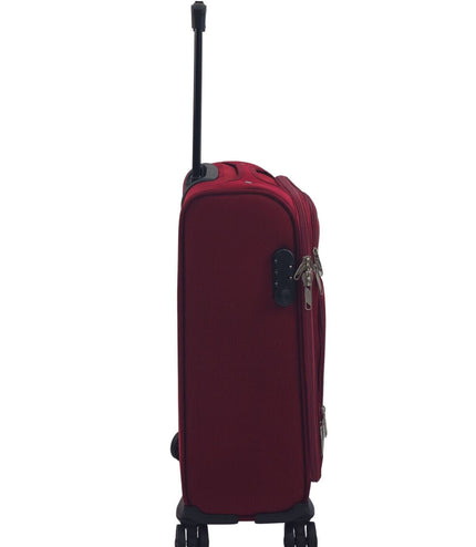 Arundel Cabin Soft Shell Suitcase in Burgundy