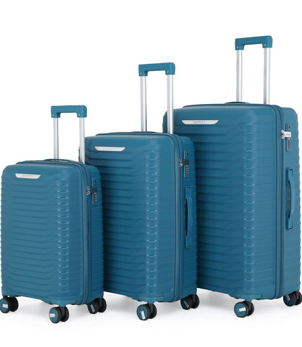 Burnaby Set of 3 Hard Shell Suitcase in Blue