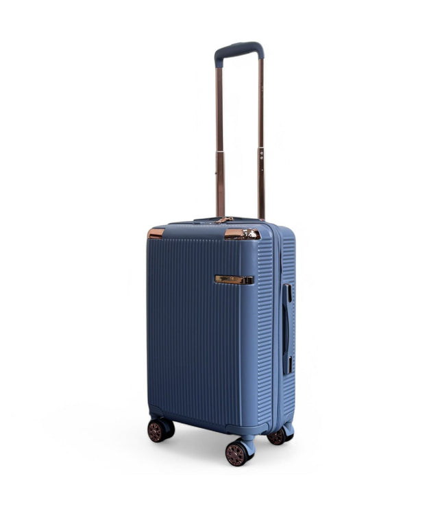 Cowra Cabin Hard Shell Suitcase in Blue