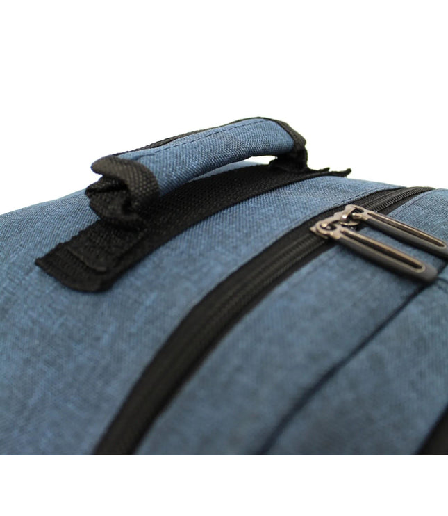 Rucksack Backpack 40x20 x25 cm Underseat Travel Cabin Bag for Easy Jet, Ryanair navy