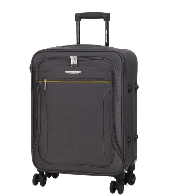 Cinderford Cabin Soft Shell Suitcase in Grey
