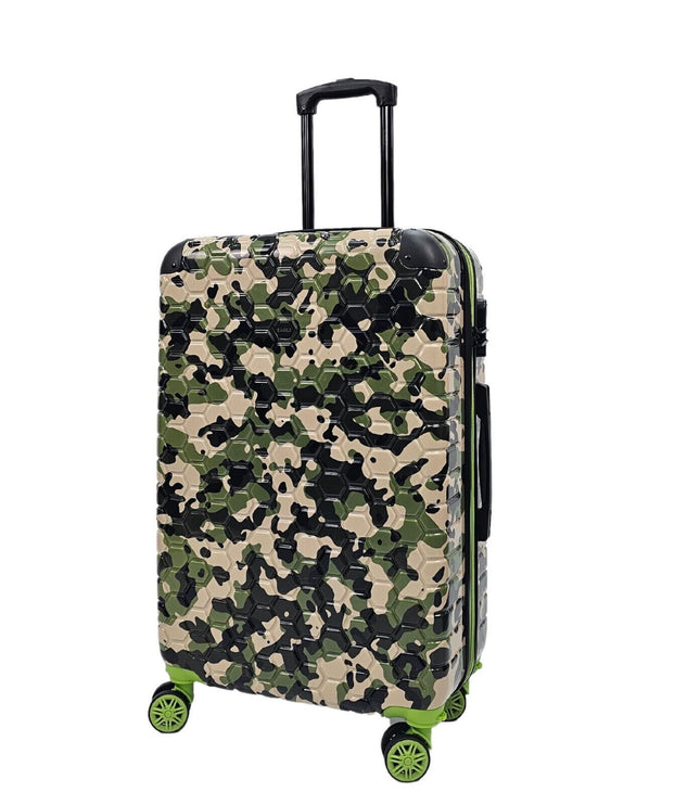 Brewood Medium Hard Shell Suitcase in Green