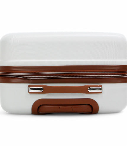 Armidale Medium Hard Shell Suitcase in Cream