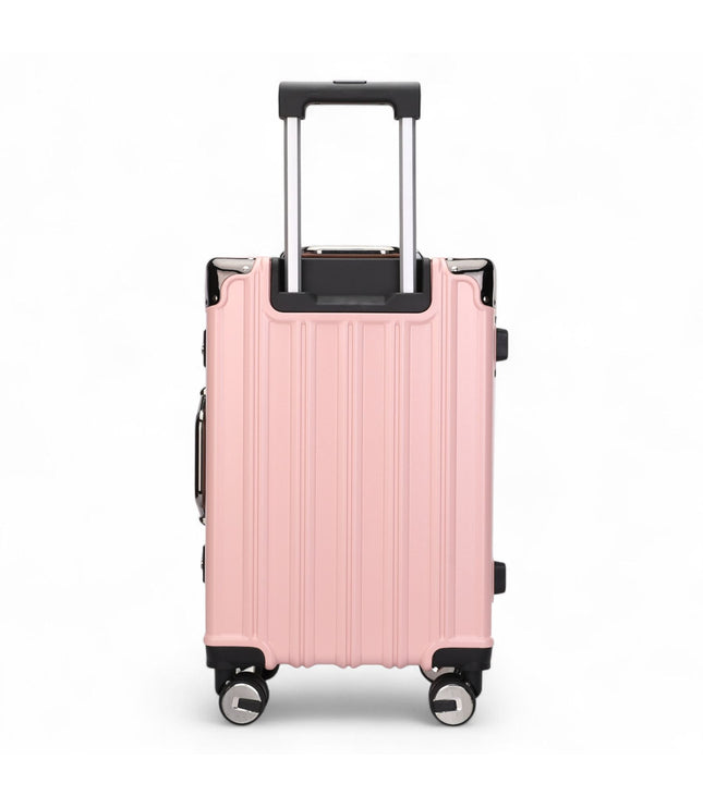 Airdrie Cabin Hard Shell Suitcase in Pink