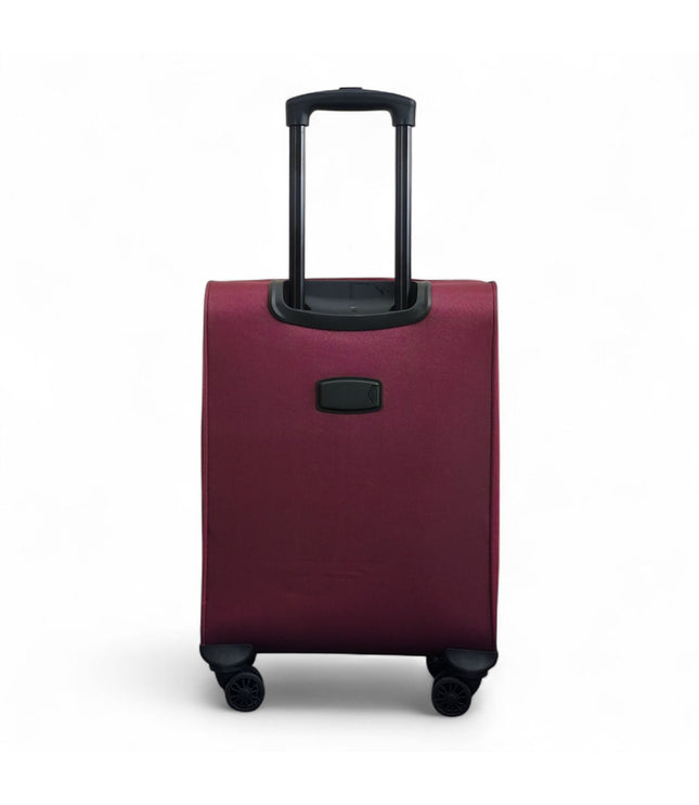 Gosford Cabin Soft Shell Suitcase in Burgundy Red