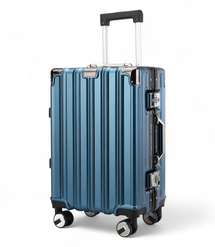 Airdrie Cabin Hard Shell Suitcase in Blue