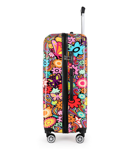 Congleton Large Hard Shell Suitcase in Flower