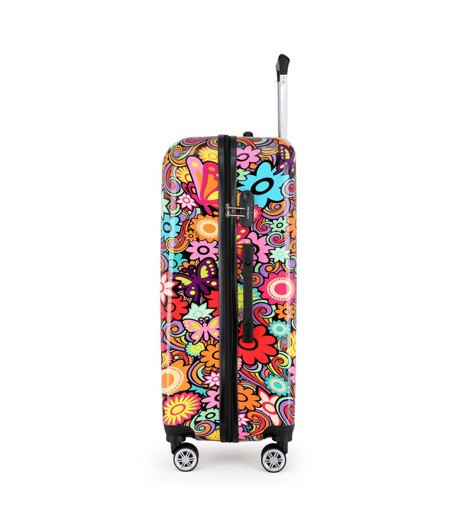 Congleton Large Hard Shell Suitcase in Flower
