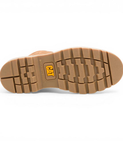 CAT (Caterpillar) Tan Leather Hiking Mid-Cut Chukka Ankle Boots - Grader