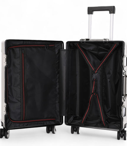 Airdrie Cabin Hard Shell Suitcase in White