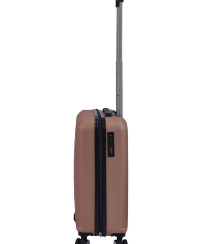 Alford Cabin Hard Shell Suitcase in Rose Gold