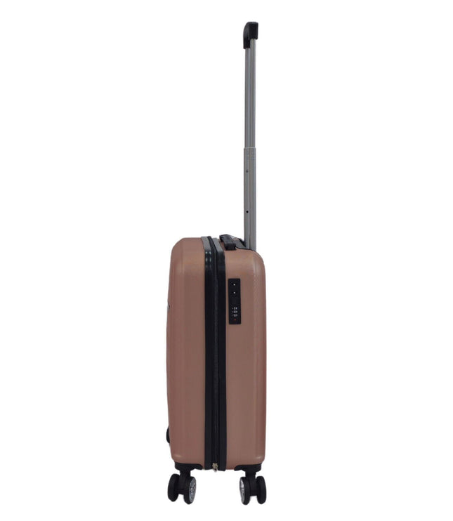 Alford Cabin Hard Shell Suitcase in Rose Gold