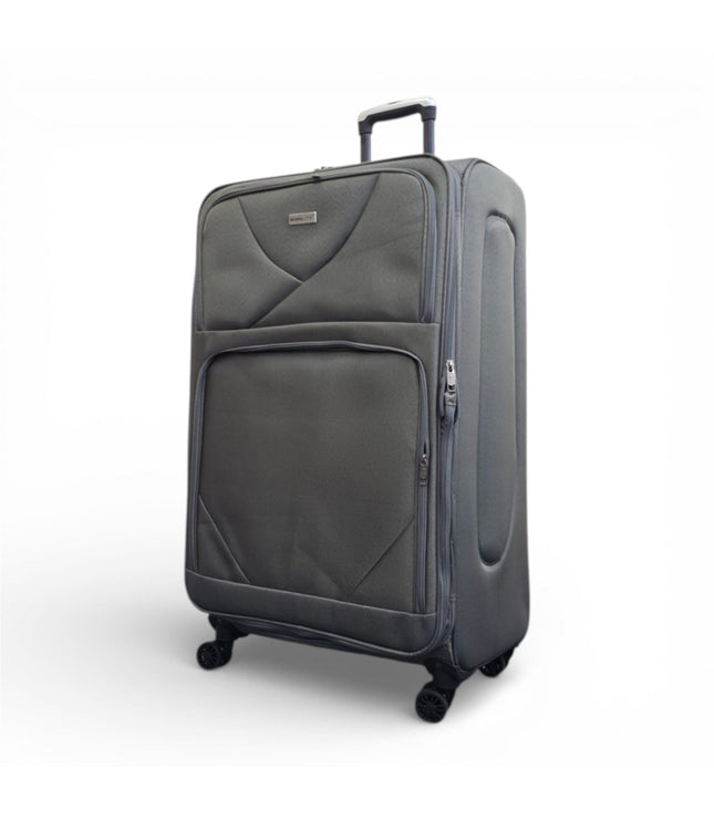 Nagoya X-Large Soft Shell Suitcase in Grey