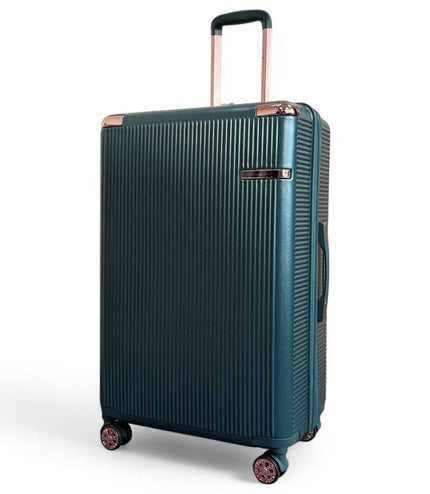 Cowra Large Hard Shell Suitcase in Dark Green