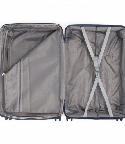 Balranald Large Hard Shell Suitcase in Dark Blue