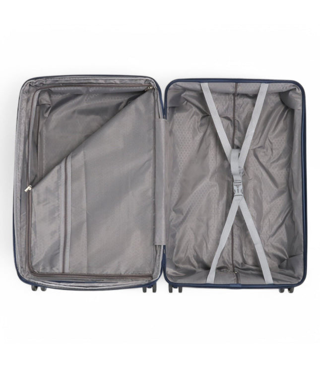 Balranald Large Hard Shell Suitcase in Dark Blue