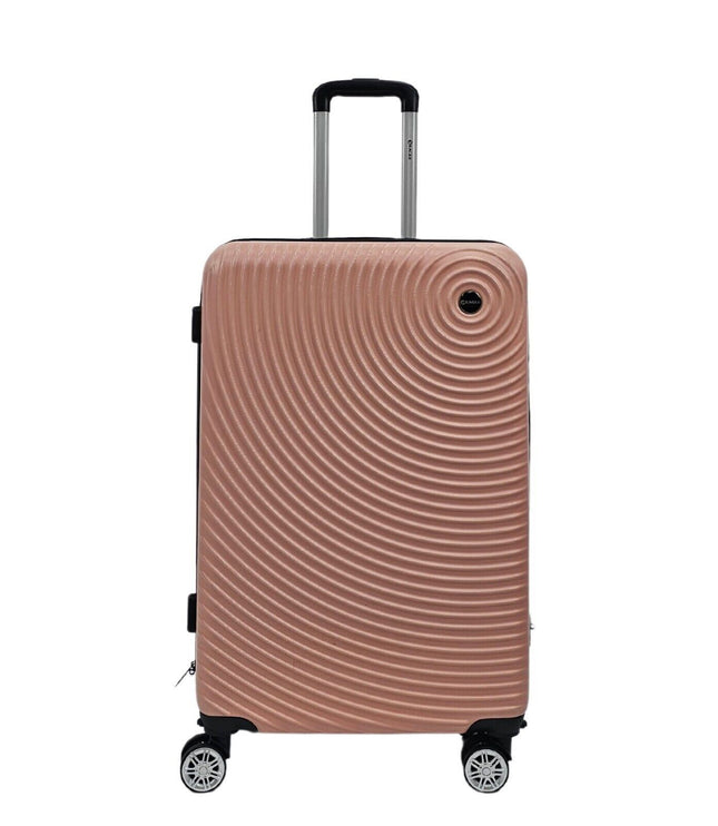 Chorley Medium Hard Shell Suitcase in Rose Gold