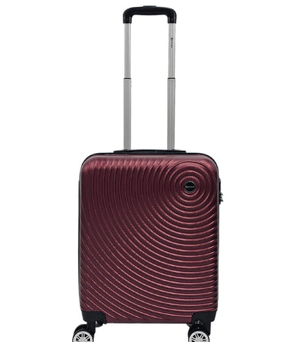 Chorley Cabin Hard Shell Suitcase in Burgundy