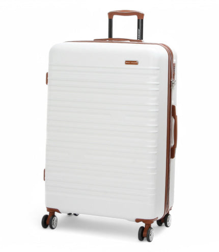 Armidale Large Hard Shell Suitcase in Cream