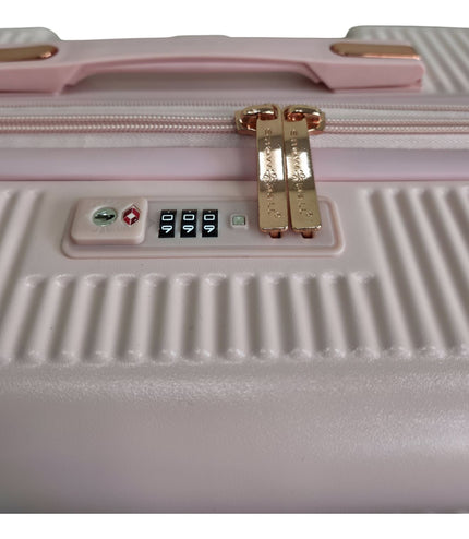 Cowra Medium Hard Shell Suitcase in Rose Gold