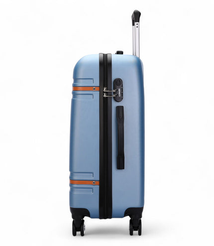 Calgary Large Hard Shell Suitcase in Blue