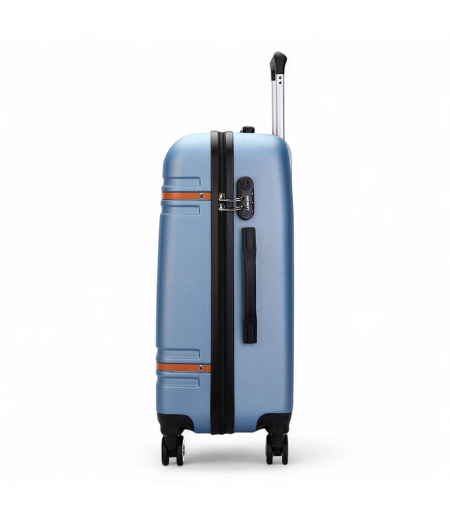 Calgary Large Hard Shell Suitcase in Blue