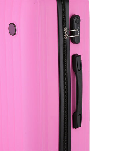 Edmonton Medium Hard Shell Suitcase in Pink