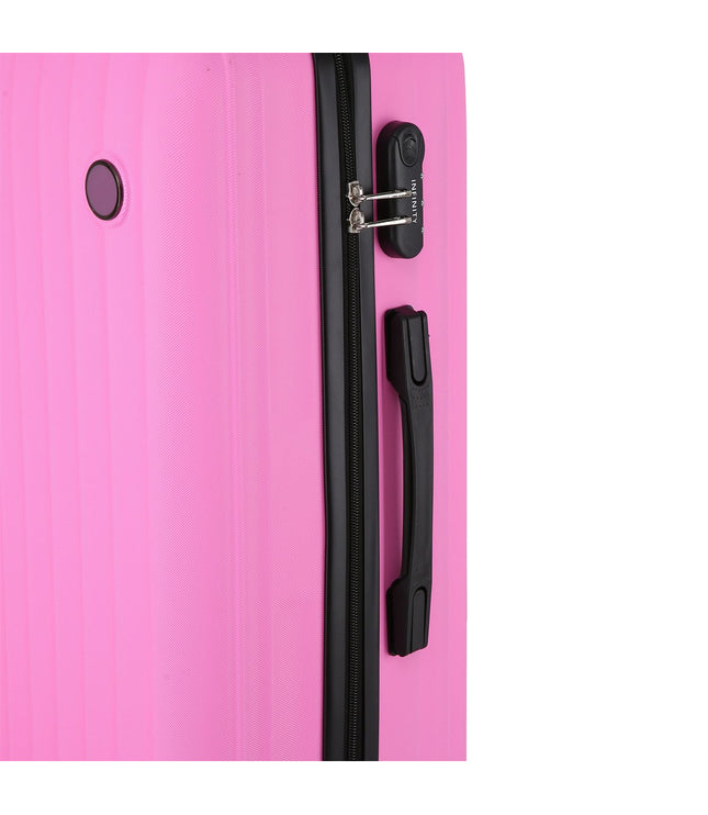 Edmonton Medium Hard Shell Suitcase in Pink