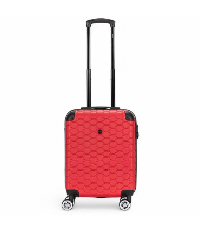 Noda Cabin Hard Shell Suitcase in Red
