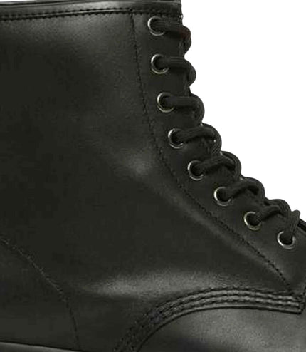 Dr Martens 1460 Black Nappa Leather 8-Eye Combat Boots - 11822002