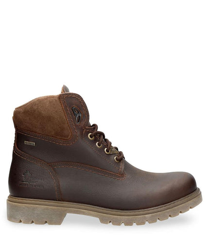 Panama Jack Men's Amur GTX C10 Chestnut Waterproof Leather Ankle Boots