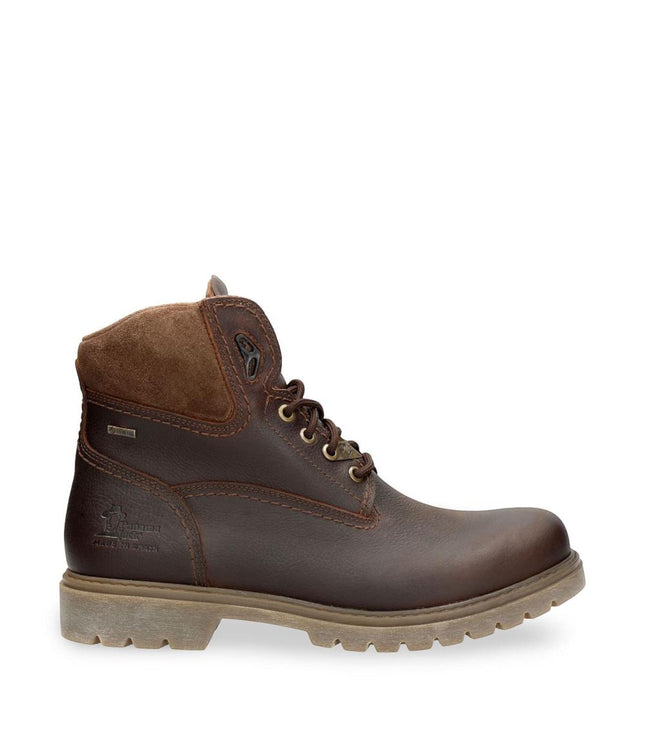 Panama Jack Men's Amur GTX C10 Chestnut Waterproof Leather Ankle Boots