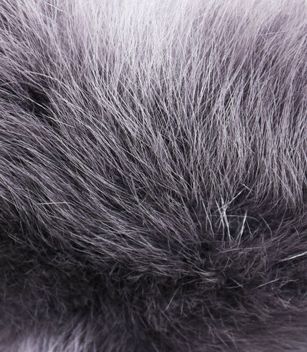 Ladies  Toscana 100% Sheepskin Leather Headband - Grey