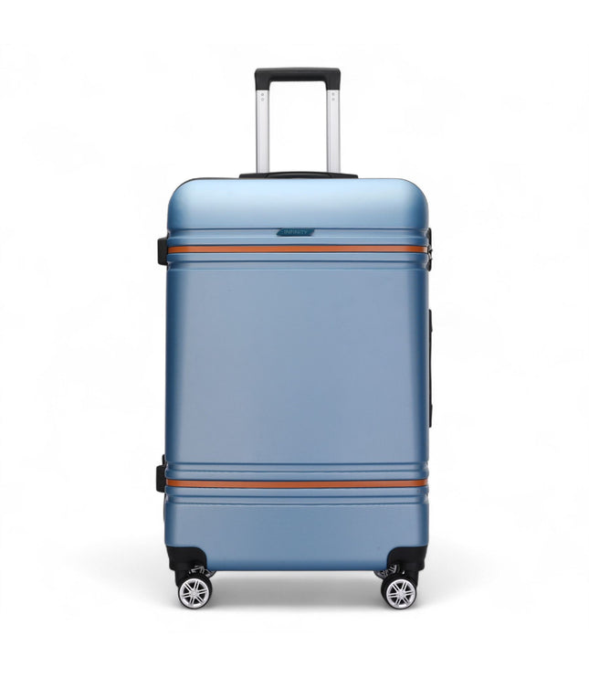 Calgary Medium Hard Shell Suitcase in Blue