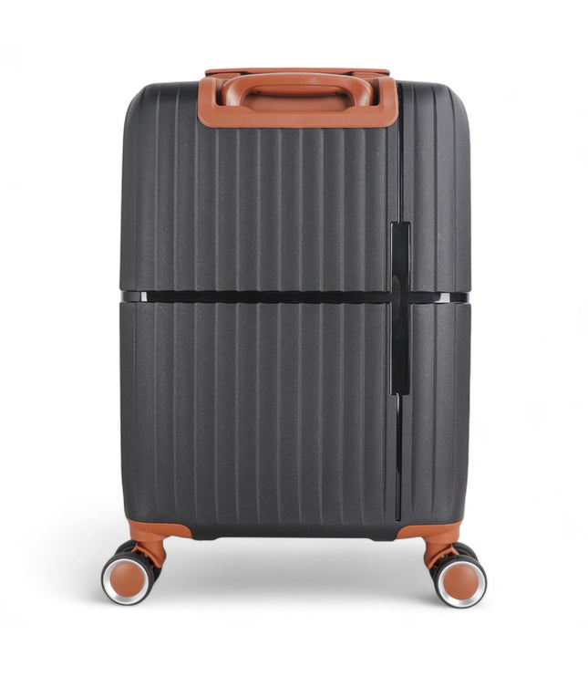 Corowa Cabin Hard Shell Suitcase in Black