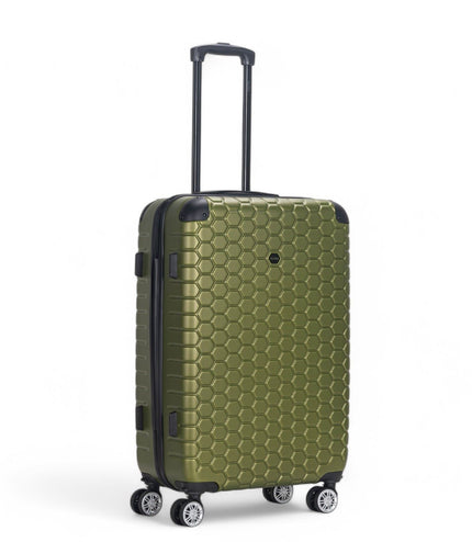 Noda Medium Hard Shell Suitcase in Green