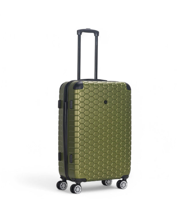 Noda Medium Hard Shell Suitcase in Green