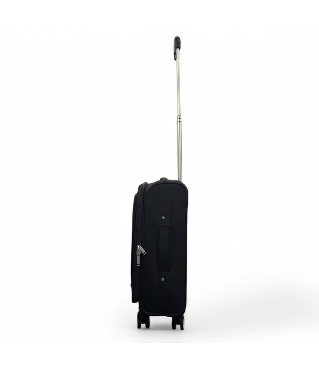 Forbes Cabin Soft Shell Suitcase in Black