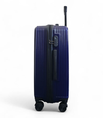 Junee Medium Hard Shell Suitcase in Navy Blue