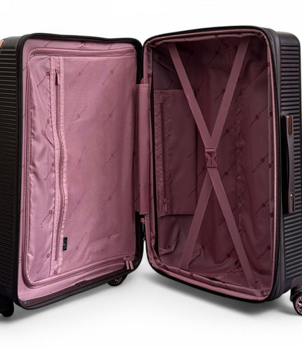 Cowra Medium Hard Shell Suitcase in Marron