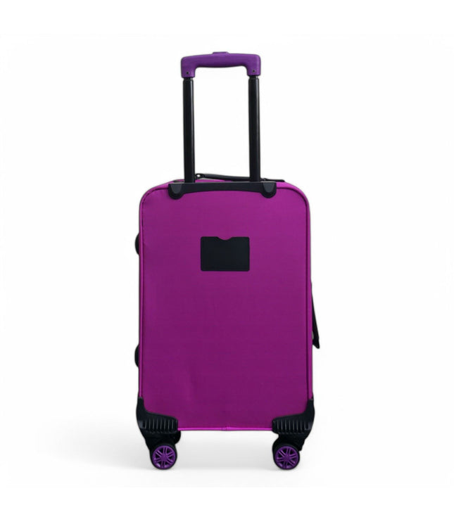 Handa Cabin Soft Shell Suitcase in Pink