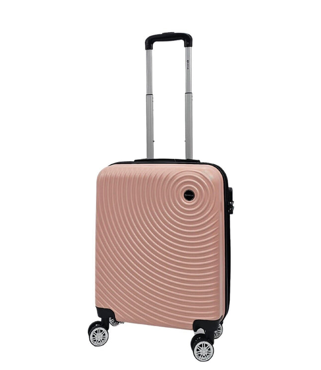 Chorley Cabin Hard Shell Suitcase in Rose Gold