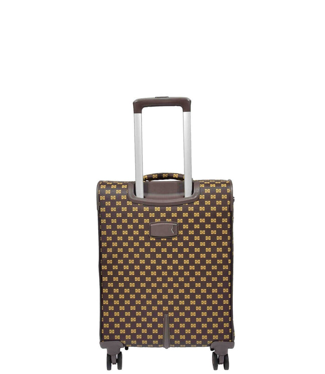 Corringham Cabin Soft Shell Suitcase in Coffee